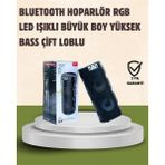 AyrStore Kompakt Tasarım, Yüksek Ses Performansı – Çoklu Giriş Seçenekli Kablosuz Hoparlör (Bluetooth, Usb, Sd Kart, Aux)
