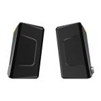 AyrStore Lenovo DS104 Lecoo 1+1 3W*2 Rgb Aydınlatmalı Usb+3.5mm Jacklı Siyah Hoparlör