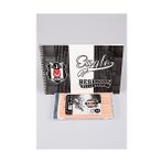 AyrStore Lisanslı Beşiktaş 12'li Kalemi ve Boyama Defteri Seti - -- - Option-1