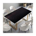 AyrStore Masa Kaplama Folyosu Mobilya Masa Kaplama Folyoları 3D Altıgen Karbon - -- - Option-1
