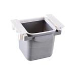 AyrStore Mini Masa Çöp Kovası Plastik Tezgah Altı Geri Çekilebilir Yapışkanlı Görünmez Bölme Pratik