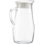 AyrStore Misket Tekli Sürahi, 1.8 L Hacim, Cam, Beyaz