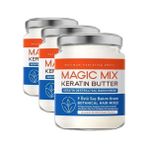 AyrStore Mix 9 Özlü Saç Bakım Yağı, Derinlemesine Onarıcı & Besleyici, Kırılma Karşıtı & Saç Güçlendirici, Yoğun Nemlendirici & Parlaklık Veren Bakım, 190 ml (3 Paketi) - 0 - 3 Yaş - 0 - Siyah