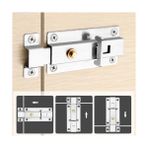 AyrStore Monte Lua Kapı Pencere Kilidi Paslanmaz Çelik - Option-1 - Var