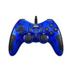 AyrStore MT40 Çift Analoglu Kol USB Pc Bilgisayar Ps3 Oyun Kolu Gamepad Joystick (Lacivert) - 1. Kol Oyun Konsolu - Ahşap