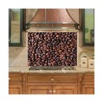 AyrStore Mutfak Duvar Tezgah Arası Ocak Arkası Kaplama Kahve Çekirdekler - Option-1 - -50 C