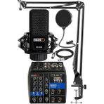 AyrStore MX-2020 Solo Mix Condenser Mikrofon ve Kayıt Mixer Seti