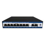 AyrStore Novacom NVC-PSE0820G 100/1000MB 8 Port Poe + 2 Port Uplink Switch