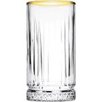 AyrStore Paşabahçe Elysia Golden Touch Yaldızlı Uzun Bardak 4'lü 450 cc 520015