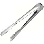 AyrStore Paslanmaz Çelik Buz Maşası, 15 Cm, Tırtıklı Uçlu, Içecek ve Parti Sunumları Için