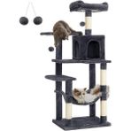 AyrStore PCT161G01 Tırmalama Ağacı, 143 cm Yüksekliğinde, Kedi Ağacı, Çok Katlı Kedi Evi, 4