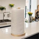 AyrStore Peçetelik ve Kağıt Havluluk – Doğal Masif Ahşap Napkin Holder ve Paper Towel Dispenser – Mutfak
