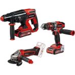 AyrStore Power X-Change Akülü Alet Seti (Akülü Avuç Taşlama Te-Ag 18/115-2 Li, Akülü Darbeli Vidalama