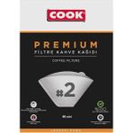 AyrStore Premium Filtre Kahve Kağıdı - Ebat 2, 80 Adet