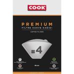 AyrStore Premium Filtre Kahve Kağıdı - Ebat 4, 80 Adet