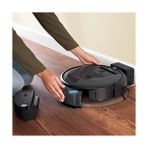 AyrStore Roomba Combo I8 Süpürge ve Paspas, Siyah - 01-Siyah