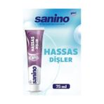 AyrStore Sanino Hassas Dişler Için Beyazlatıcı Diş Macunu, 75 Ml, 6'lı Paket - Option-1