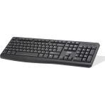 AyrStore Sessiz F Klavye USB - Siyah KB120B/62 - Çok Renkli