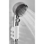 AyrStore Silikon Vantuzlu Duş Başlığı Tutacağı, Vakumlu Kanca ile Banyo Başlığı Askı Aparatı