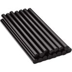 AyrStore Siyah Sıcak Silikon Çubuğu 11MM – 1kg (48 Adet) Çubuk Silikon