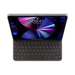 AyrStore Smart Keyboard Folio: 11 Inç iPad Pro ve iPad Air (4. ve 5. Nesil) Için iPad Klavyesi ve Kılıfı, Iki Farklı Görüntüleme Açısı, Ön ve Arka Koruma, Almanca - Option-1 - 001-Renkli