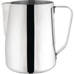 AyrStore SS304 Paslanmaz Çelik Süt ve Kahve Potu, Pitcher Sütlük, Süt Köpürtücü, Köpürtme Kabı, 350 ml