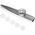 AyrStore STMK6H Metal Kazoo Hediyeli - Alüminyum Alaşım (5 Adet Yedek Kazoo Zarı Hediye)