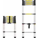 AyrStore Sunup SN-29687 3 Metre Geri Çekilebilir Merdiven Karavan & Tekne Katlanır Alüminyum