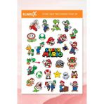 AyrStore Süper Mario Etiket - Ajanda, Defter, Laptop, Telefon, - Option-1 - -50 C