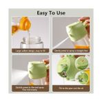 AyrStore Sweet Vıew Yağ Püskürtme Şişesi, 470ML 2'li Cam Zeytinyağı Püskürtücü ve Dökücü, Mutfak, Hava Fritözü, Yemek Pişirme, Salata, Barbekü Için (Yeşil)' - Option-1