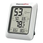 AyrStore TP50 Dijital Termo-Higrometre, Iç Mekan Termometresi, Higrometre, Sıcaklık ve Nem Ölçer