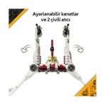 AyrStore V-19 Torrent Starfighter 75432 – 9 Yaş ve Üzeri Erkek ve Kız Çocuklar Için Dönüştürülebilen Kanatlı Uzay Aracı, Blaster ve Pilot Figürlü Model Yapım Seti, Hediye Fikri (567 Parça) - 0 - Siyah