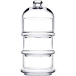 AyrStore -Villa Patisserie 3 Katlı Cam Kurabiyelik - 102150