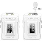 AyrStore Vocal x V1W 2.4 Ghz Dahili Mikrofonlu Telsiz Mikrofon Seti, Beyaz Renk