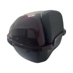 AyrStore Wheelıe XT21-JR 28 Lt Motosiklet Arka Çanta Hünnap Kırmızı Parlak Su Geçirmez Abs Çift Kilitleme Üniversal - 0 - 3 Yaş - 0 - Siyah
