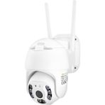 AyrStore Wi-Fi Speed Dome Ip Kamera 2 Mp Pan Tilt 8 LED Icsee Beyaz RX-88AI - Renkli