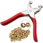 AyrStore WP231079 140MM Cr-V Profesyonel Kuşgözü Pense + 100 Adet 4,5mm Kuşgözü Perçin