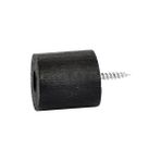 AyrStore X-Perk Masa Sandalye Mobilya Koltuk Ayak Yükseltici 6'lı 25 mm Siyah - 0 - Siyah - Option-1