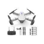 AyrStore YAHYA KOSIF E88 Pro Drone – Çift Kameralı, LED Işıklı, Katlanabilir Mini RC Quadcopter, U