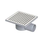 AyrStore Yer Süzgeci Kare 15X15 cm 70 mm Yandan Çıkışlı - Çok Renkli