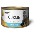 AyrStore Yetişkin Gurme Kediler Için, Tahılsız, Jöle Içinde Ton Balığı Parça Etli Yaş Mama, 85 gr x