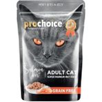 AyrStore Yetişkin Kediler Için, Tahılsız, Jöle Içinde Somon ve Ciğer Parça Etli Yaş Mama, 85 G x 24
