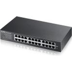 AyrStore Zyxel GS1100-24E V3, 24 Port, Gigabit, Yönetilemez, Sessiz, Rackmount Switch
