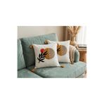 AYS DEKOR (2 ADET) Punch Nakışlı Kırlent Kılıfı 2'li Set 43X43cm