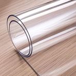 Aysan | 1.2mm | Şeffaf PVC Masa ve Masa Örtüsü Koruyucu | Masa Pedi | Koruyucu Mika | Asetat Masa Örtüsü | (En: 70cm, Boy: 150cm)