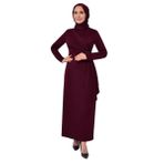 Ayşe Melek 2580 Bordo Abiye Kadın Elbise