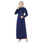 Ayşe Melek 2580 Lacivert Abiye Kadın Elbise