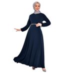 Ayşe Melek 2582 Lacivert Abiye Kadın Elbise