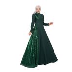 Ayşe Melek 2719 Zümrüt Abiye Kadın Elbise