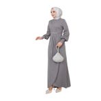 Ayşe Melek 2723 Gri Abiye Kadın Elbise